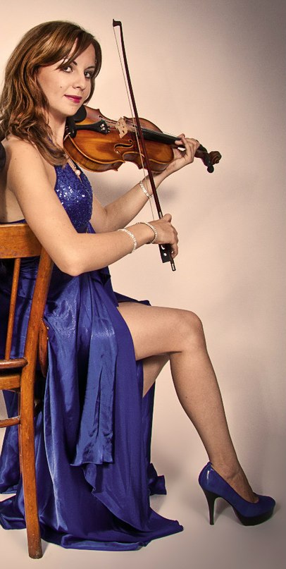 Olga Violinist Bash Events Group Uae Next Level Entertainment