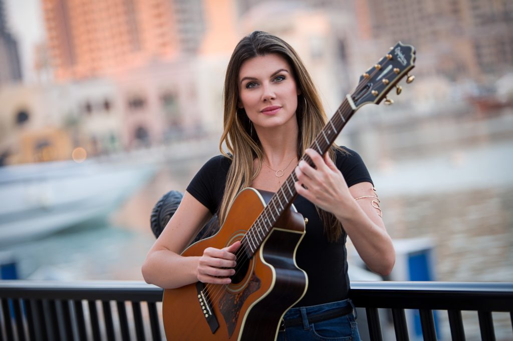 Jessica Singer/Guitarist Bash Events Group UAE Next Level